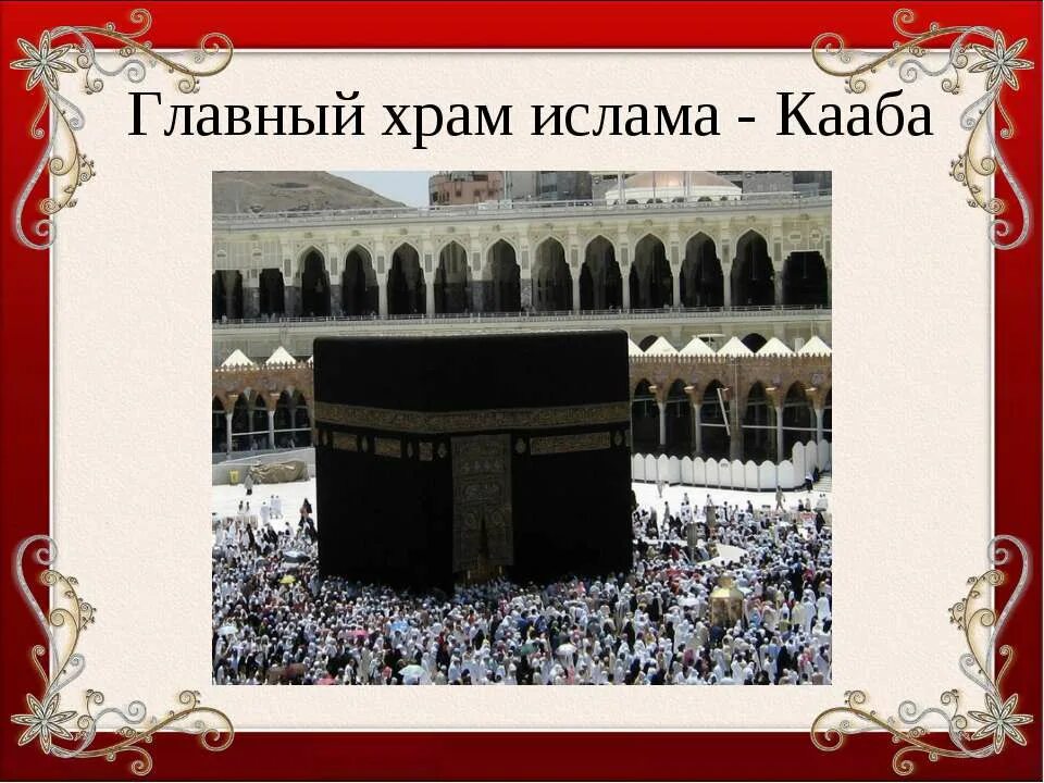 Священные сооружения мусульман Кааба. Проект на тему святыни Ислама Кааба. Проект текст храм Кааба.