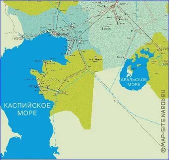 Карта каспий казахстан