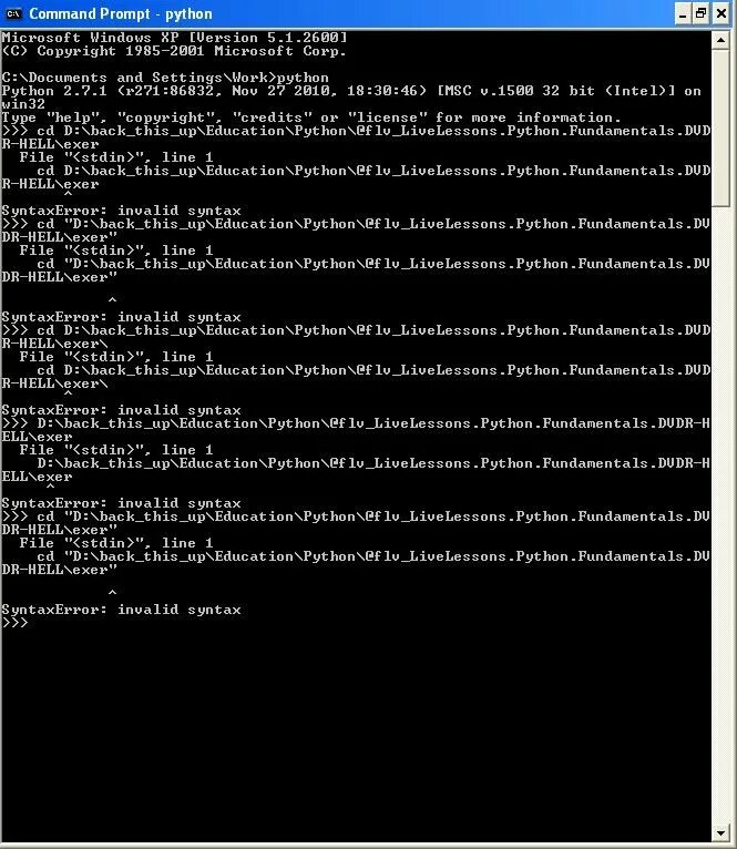 Как установить python через cmd