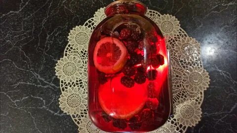 Компот из ежемалины на зиму