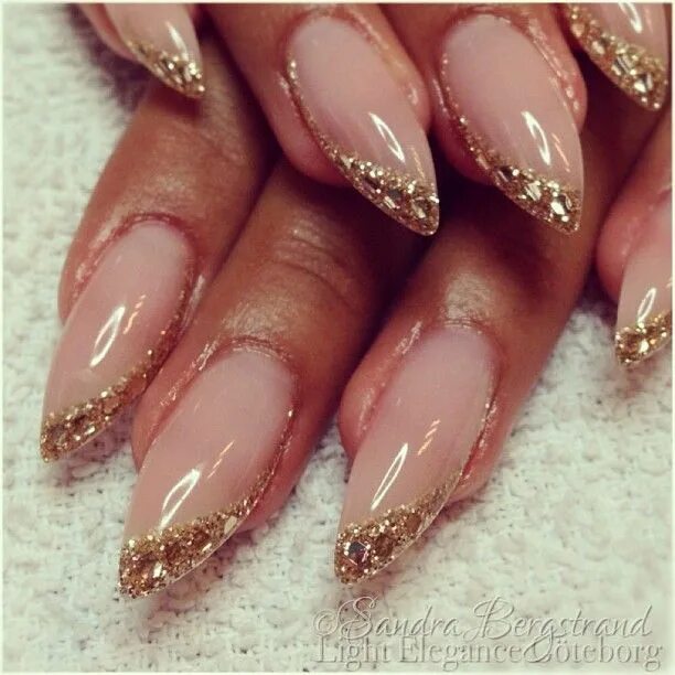 Pin on Stiletto nails Glitter nails, Gel nails, Nail designs