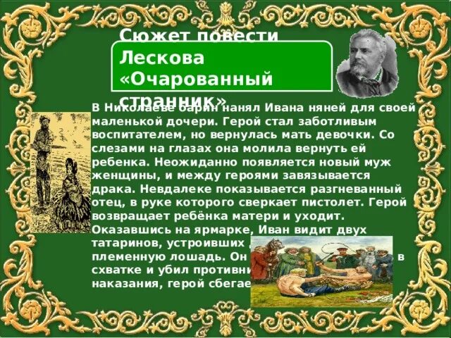 Очарованный странник презентация 10 класс. Очарованный Странник сюжет кратко. Лесков Очарованный Странник презентация. Повесть Очарованный Странник презентация 10 класс. Лесков Очарованный Странник книга.