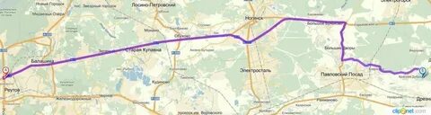 График электрички орехово