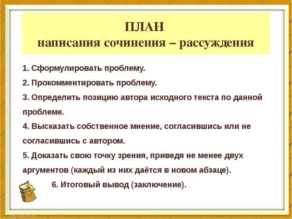 3 правила писателя. Порядок написания сочинения по литературе 5 класс. План написания сочинения. План написания счинени. План написания сочинения рассуждения.