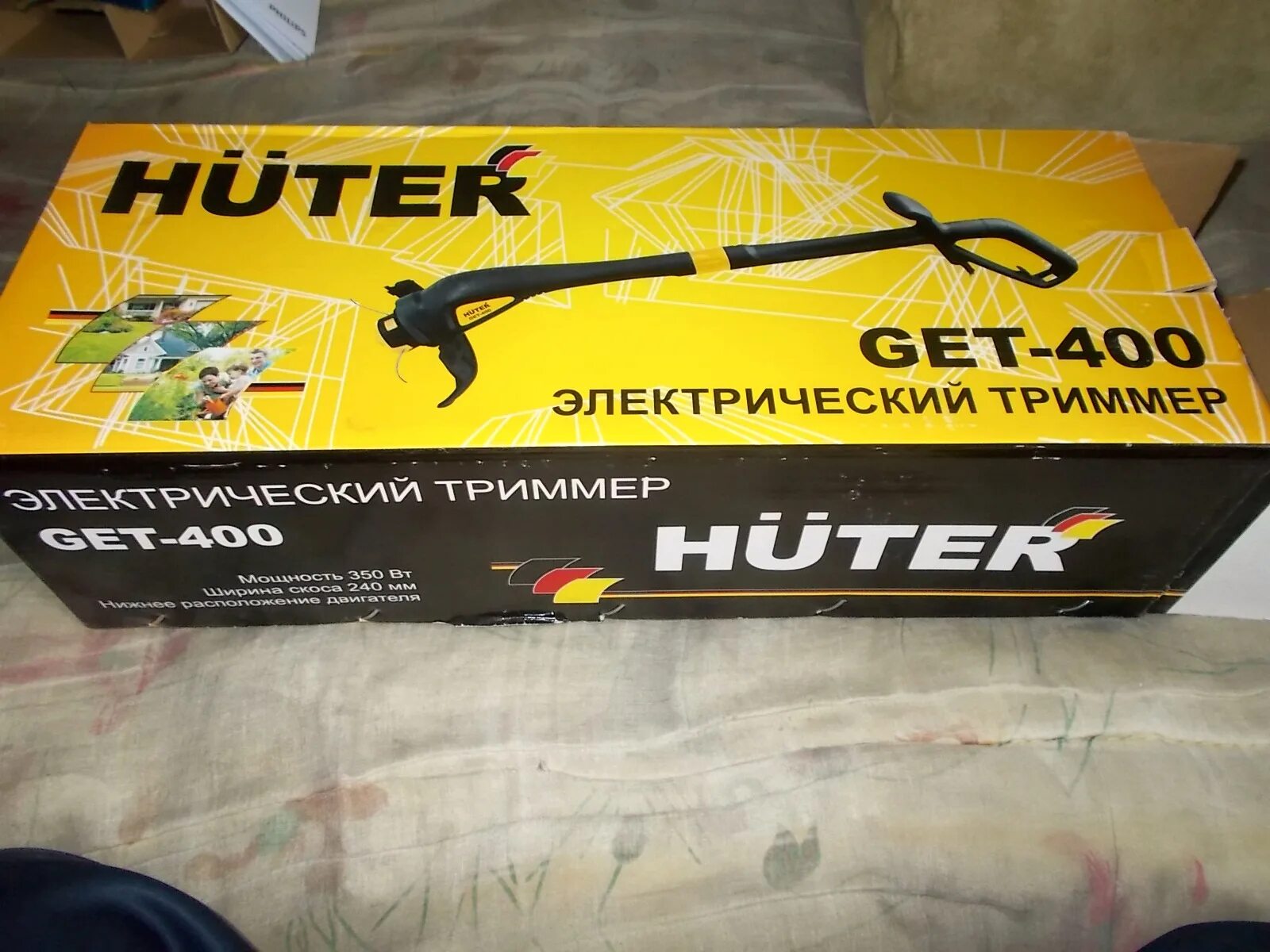 Get400. Триммер электрический Huter get-400. Триммер коробка. Триммер Huter коробка.