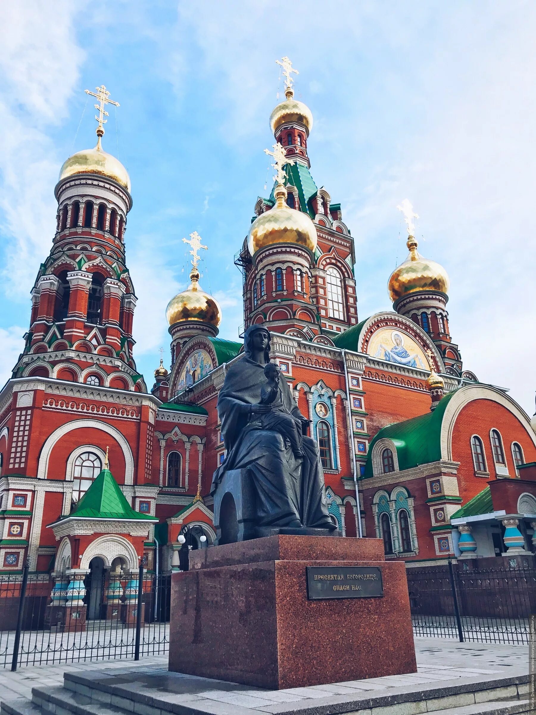 собор благовещения пресвятой богородицы в г. храм на успенской йошкар-ола. йошкар-ола храм благовещения.