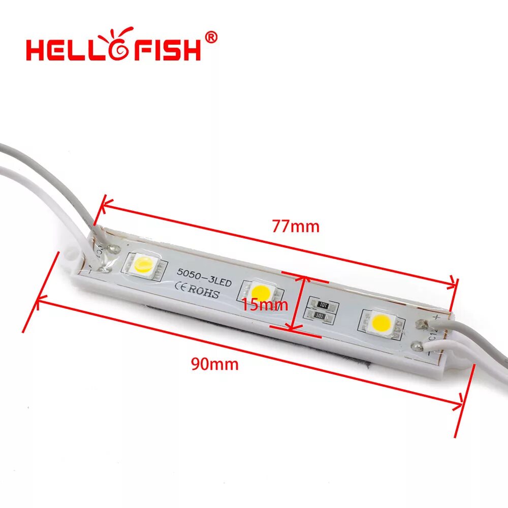Led rohs. Светодиодный модуль 3-leds smd5050 12v. светодиодный модуль 3led 5050 w. светодиодный модуль 12v 5050 3led. светодиодный модуль smd 5050/3led схема.