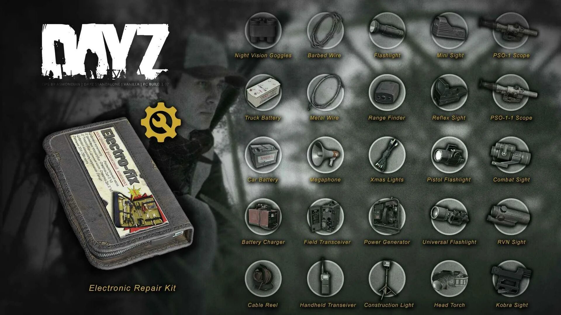 Где найти свечу в dayz. Набор электрика dayz. таблица крафта в дейзи. набор инструментов dayz. крафт в dayz.