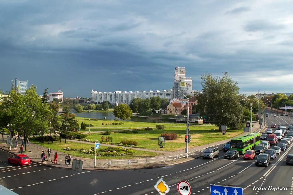 Файл:Minsk Pieramožcaŭ Avenue.jpg - Википедия