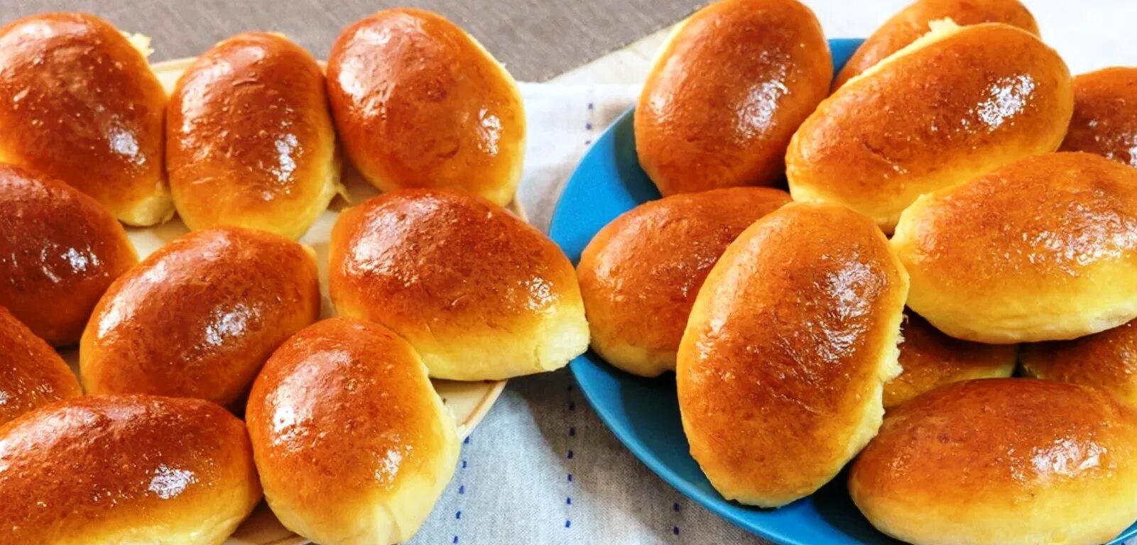Пирожки в духовке с разными начинками