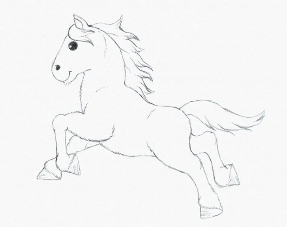 Лошадка для рисования. Лошадь рисунок. Лошадь карандашом. Лошадка рисование для детей. Лошадь рисунок карандашом.