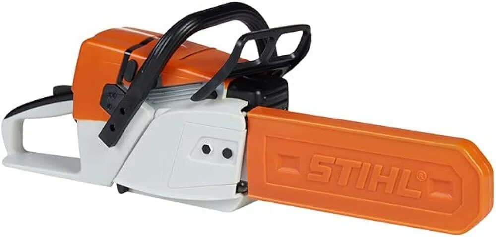 Купить штиль могилев. Бензопила-игрушка Stihl 04649340000. Пила игрушечная Stihl (04649340000). Детская пила штиль. Детская бензопила штиль.