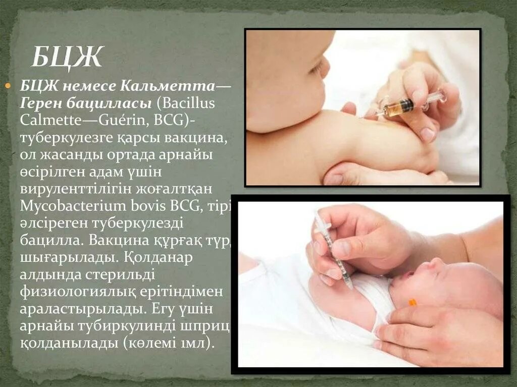 Прививка при рождения как называется