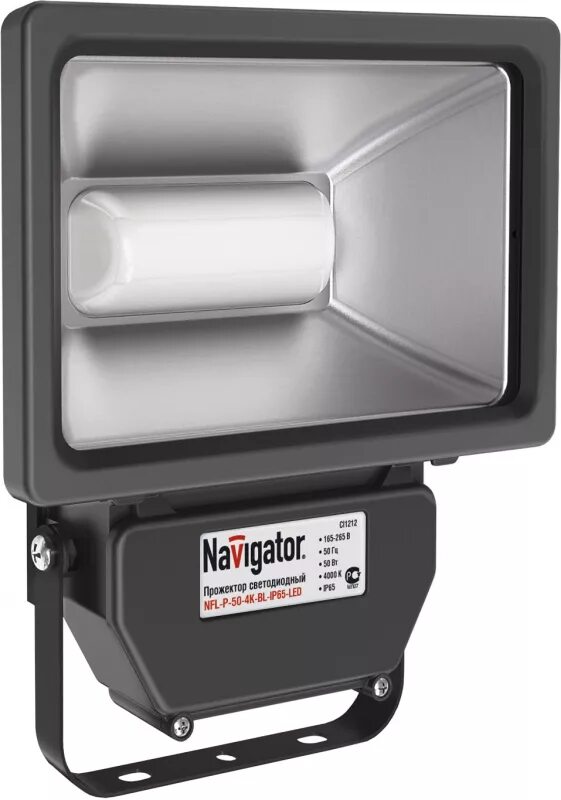 NFL-P-50-6k-BL-ip65-led. Led прожектор navigator