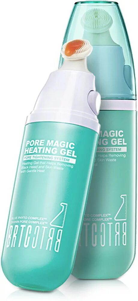 BRTC Pore Magic heating Gel. BRTC Cosmetics. Heating clean Duo heating Gel. Pore gel