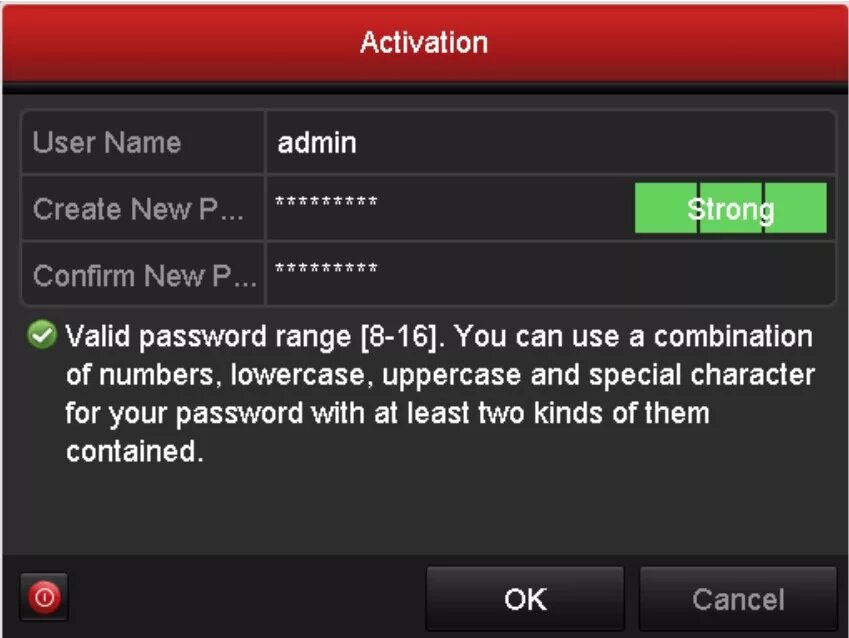 Hikvision регистратор пароль. Hikvision пароль видеорегистратор. Активация видеорегистратора. Пароли для регистраторов. Пароль активации IP камеры Hikvision.