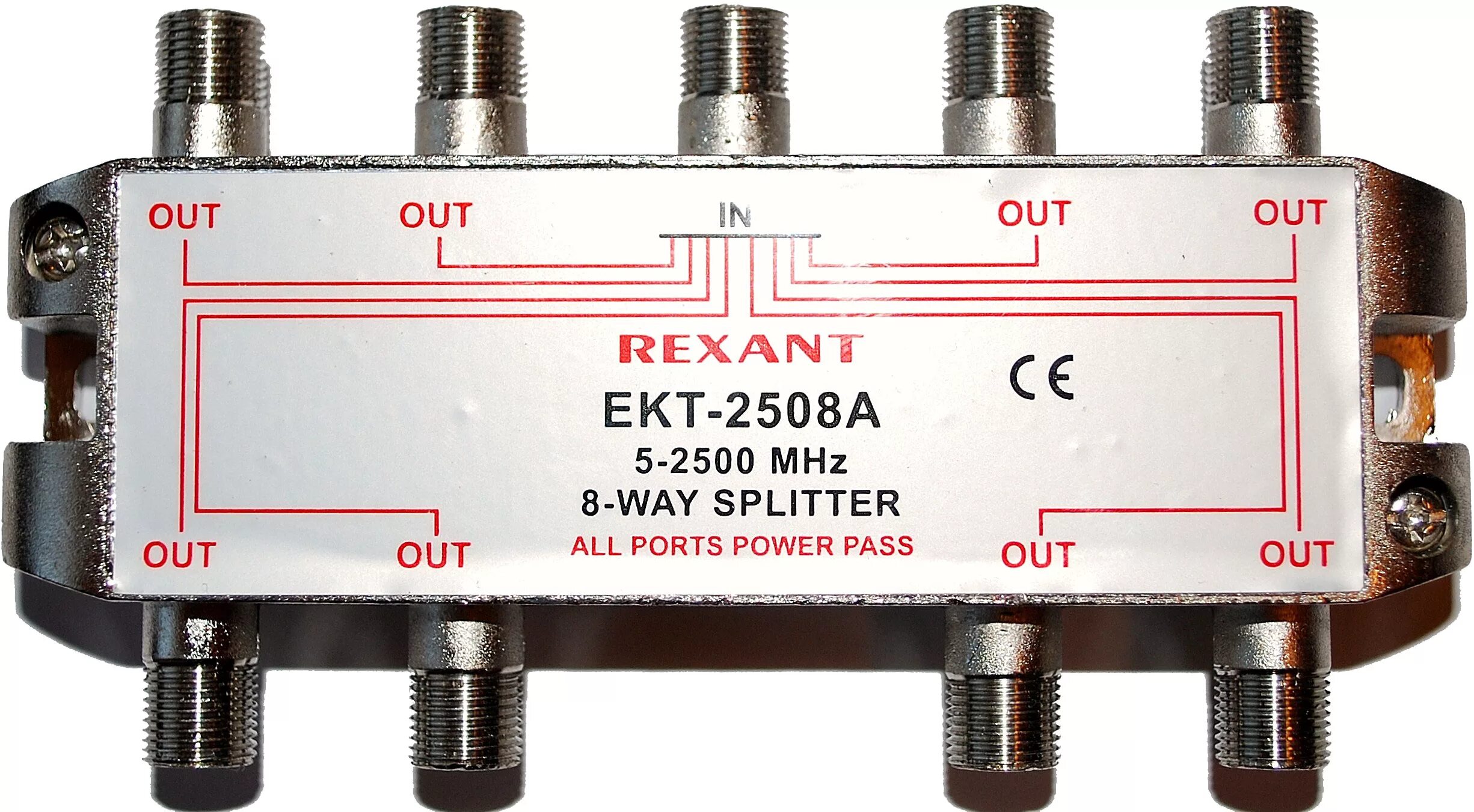 Краб тв. Антенный разветвитель Rexant х4 EKT-2504. Краб антенный разветвитель. Сплиттер с питанием для т2. Сплиттер антенный на 8.