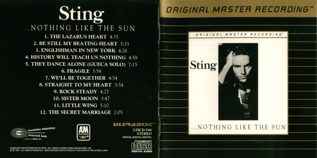 Nothing like a heart. Sting 1987. 1987 - ...Nothing like the Sun. CD Sting: nothing like Sun. Sting nothing like the Sun 2lp.