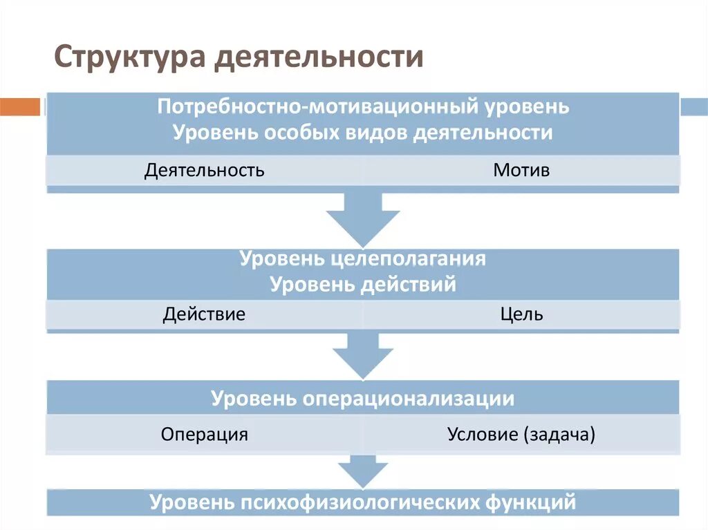 Структура деятельности уровни. . Структура и уровни деятельности человека.. Уровни строения деятельности. Структура деятельности уровни схема.