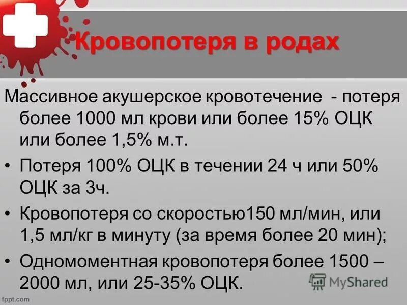 кровотечения в послеродовом периоде. кровотечения в родах и послеродовом периоде. потеря роды. госпитализация беременных. предшественники родов.
