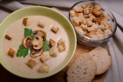 Картофельно грибной суп