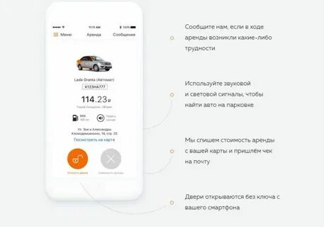 Условия аренды каршеринга