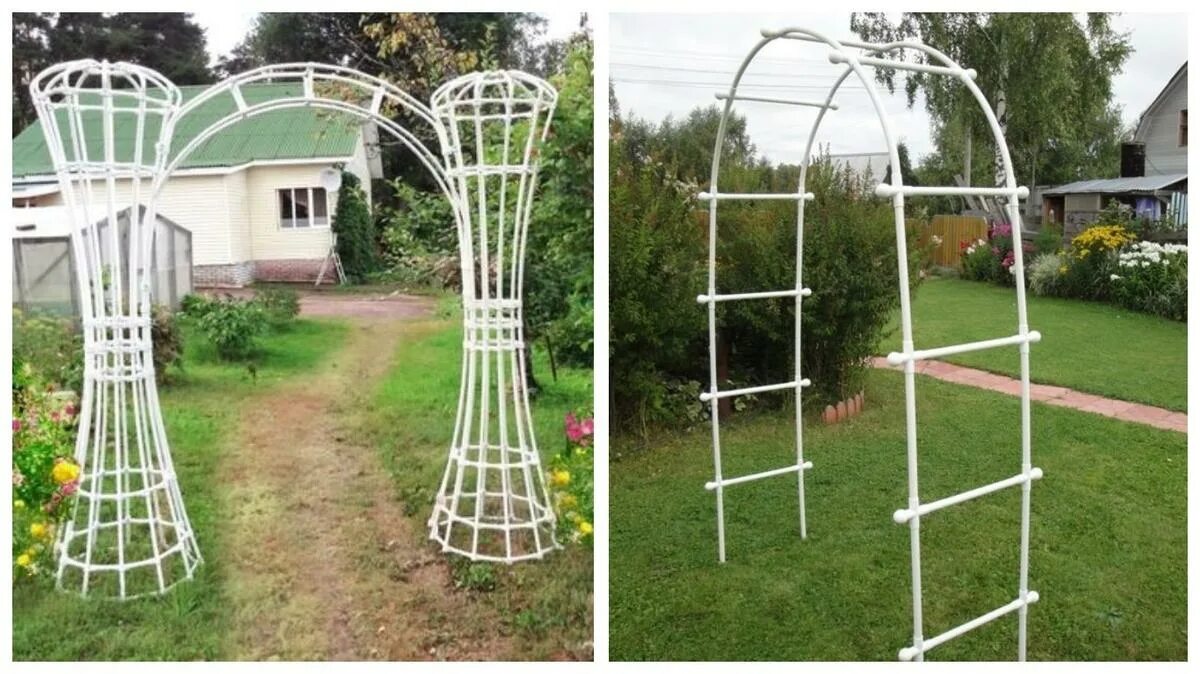 Арка карелия 220*145*50 белая (гарденпласт). Садовая арка из пластиковых труб. Арка садовая гарденпласт 160х100х40 см. Арка из пластиковых труб. Каркас из пластиковых труб для фотозоны.