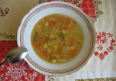 Суп с пекинской капустой