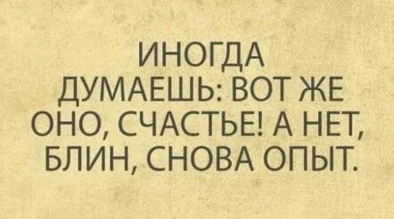 Думала счастье а нет опять опыт. Думала вот оно счастье. Иногда думаешь — вот оно счастье! ан нет, опять опыт. Иногда думаешь вот оно счастье а нет опять опыт. Статусы про детей.