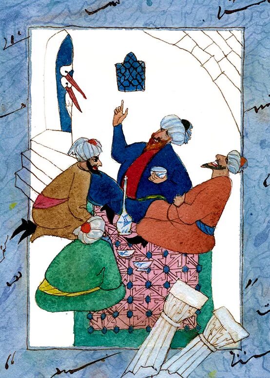 Гауф аист. Калиф аист иллюстрации. калиф рисунок. гауф калиф аист рисунок.