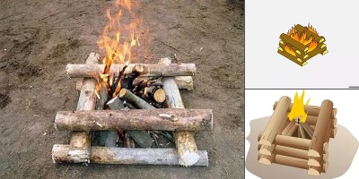 костер колодец картинки