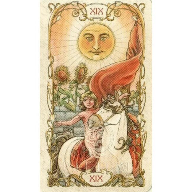 Карта таро исполнение желания. Tarot mucha (Таро альфонса мухи). Таро альфонса мухи солнце. Колода Таро альфонса мухи.