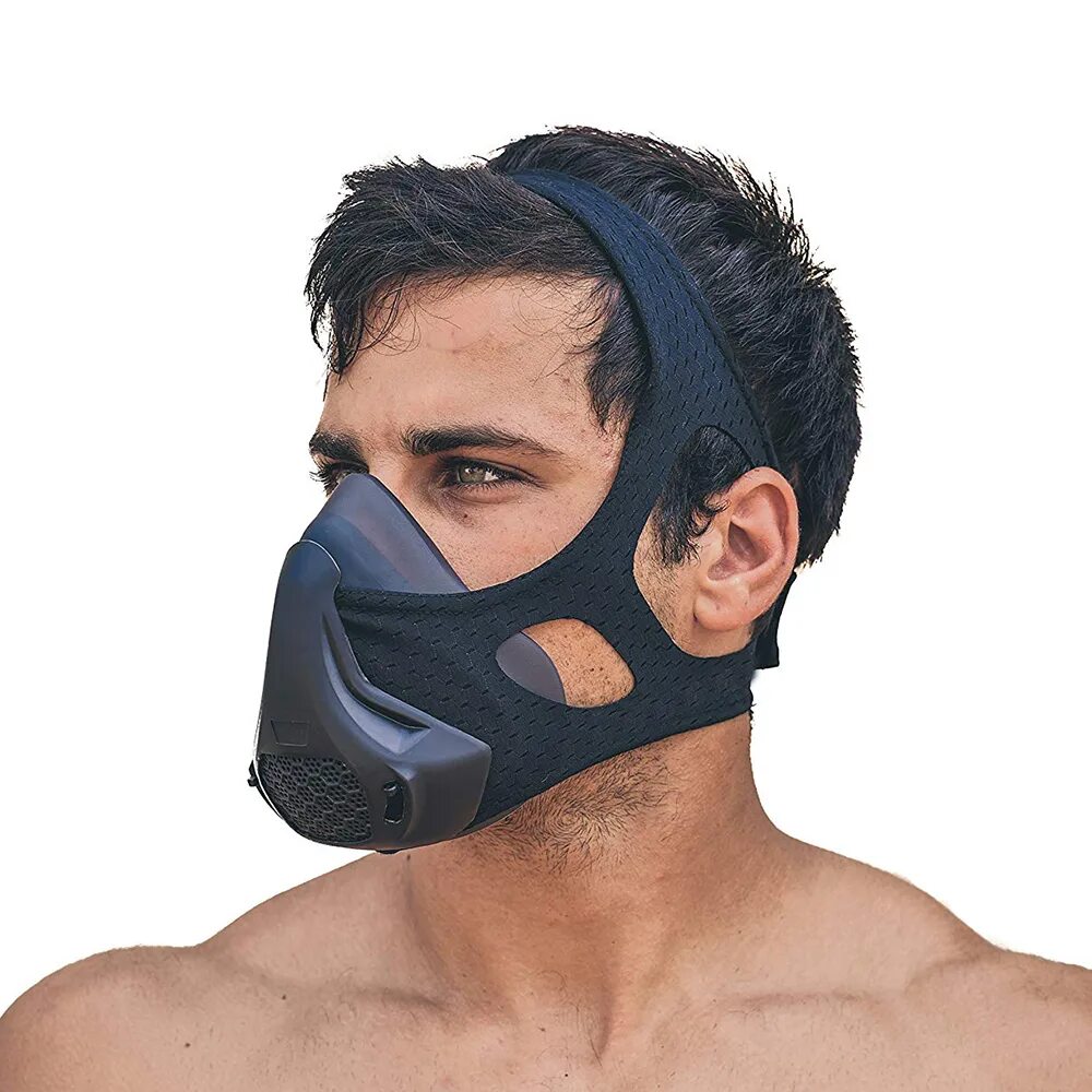 Маска дышать кислородом. Тренинг маска. Маска Training Mask. Респиратор для тренировок. Спортивная маска для дыхания.