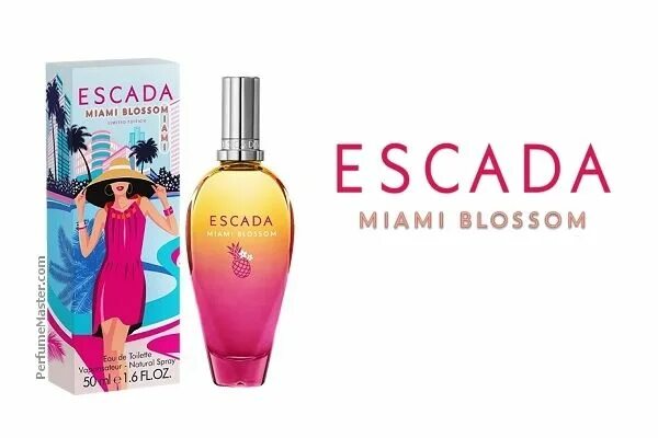 Духи Escada Miami Blossom. Miami Blossom Escada 100 мл. Парфюм Escada Miami Blossom 100 мл. Духи Escada Miami Blossom Limited Edition EDP, 100 ml.