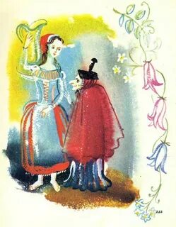 Нарисовать рисунок французской сказки волшебница