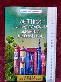 Читательский дневник школьника
