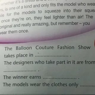 Read the situations and complete the sentences