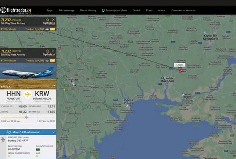 Самолет над украиной
