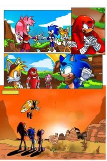 Sonic boom comics