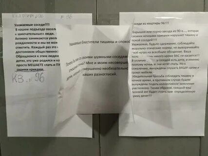 Соседи громко занимаются ночью что делать