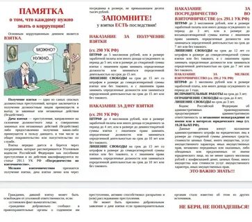 Ст 12 о коррупции