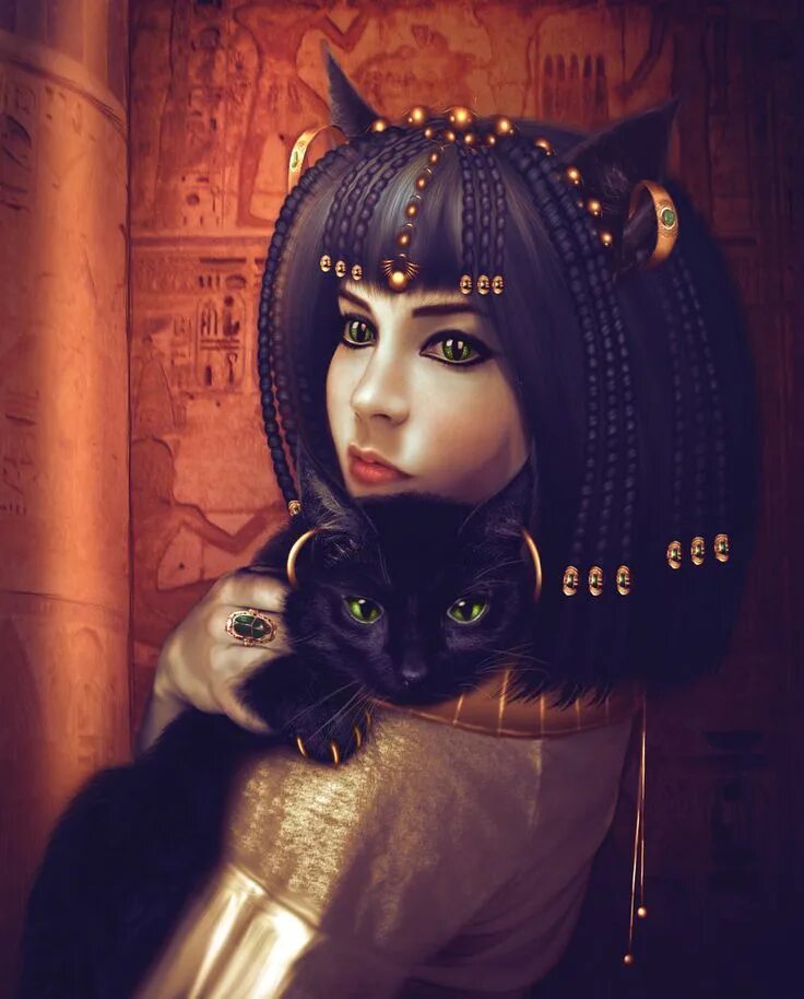 Cat cleopatra