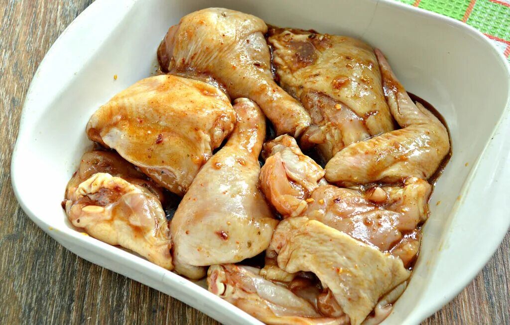 Кухня наизнанку окорочка