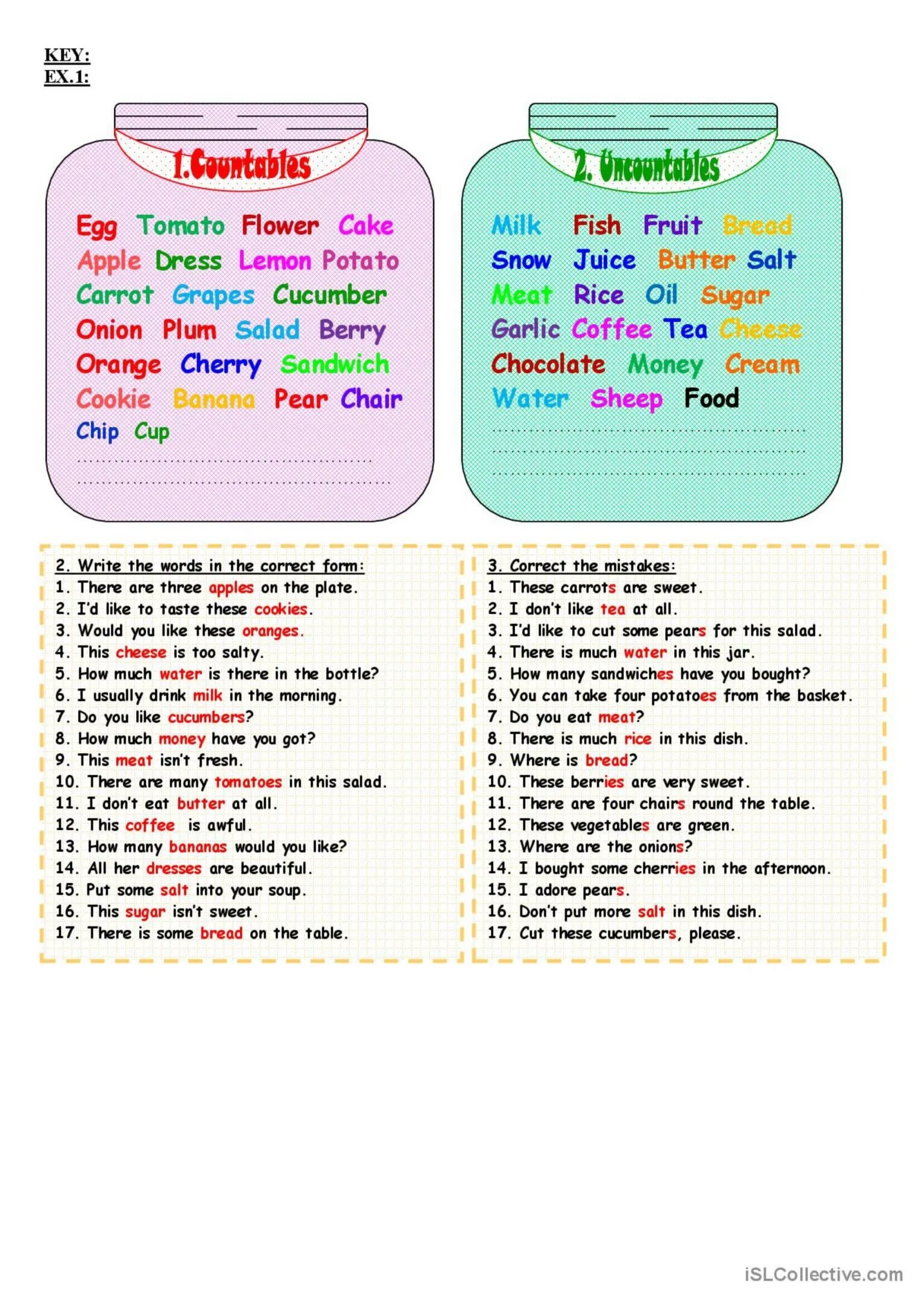 Has got some apples. Countable and uncountable Nouns. Упражнение на английском countable uncountable Nouns. Countable uncountable Worksheets. Noun countable and uncountable Nouns Worksheets.