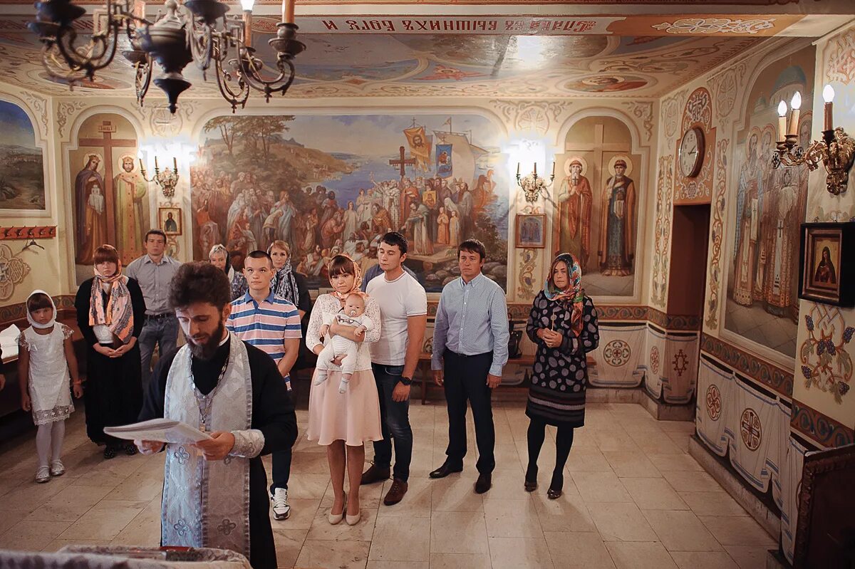 крещение в храме архангела михаила