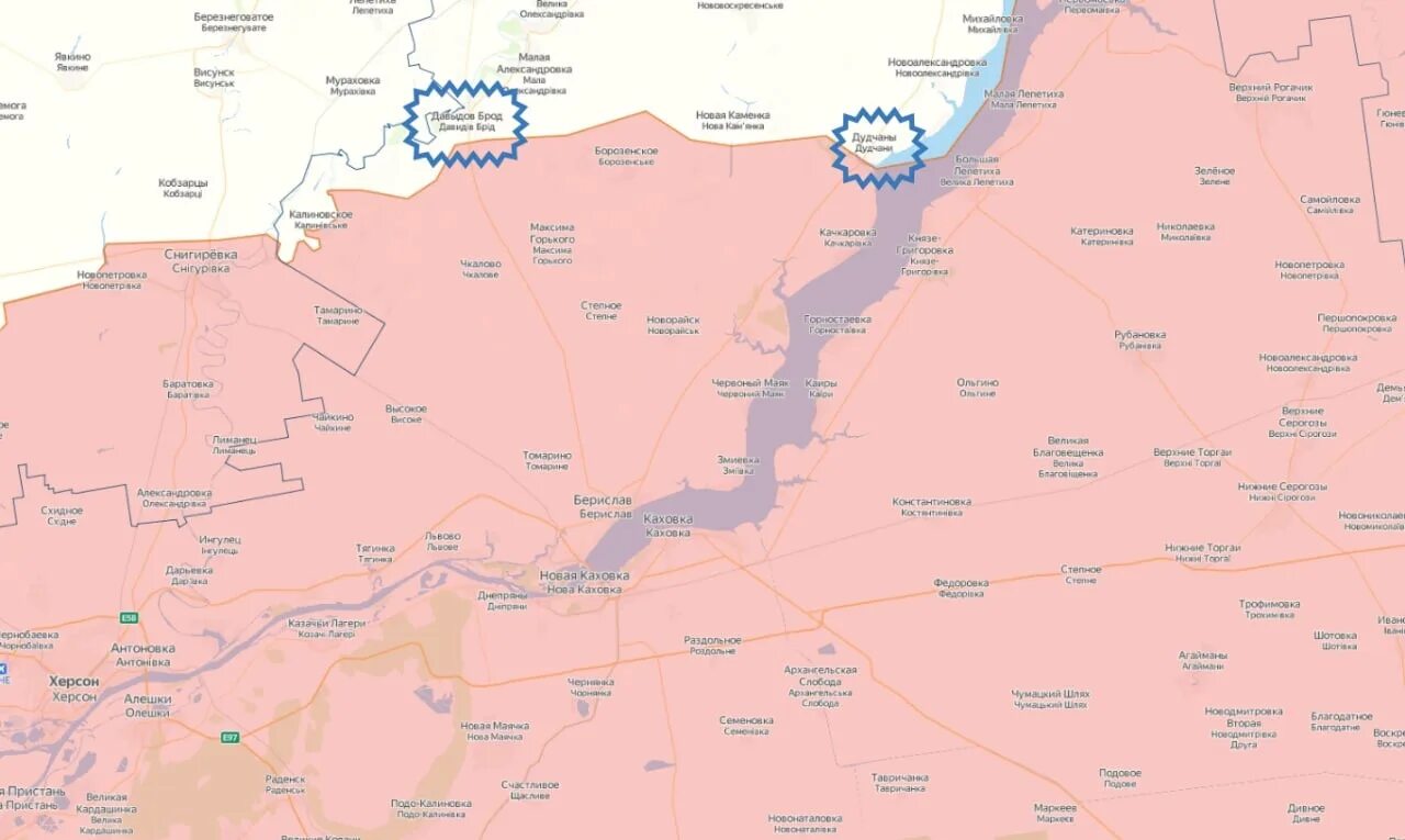 Фронт в Херсонской области. Берислав Херсонская область на карте. Береславское направление на карте. Бериславский район Херсонской области карта.