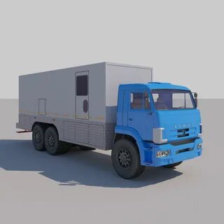 3d модель камаз