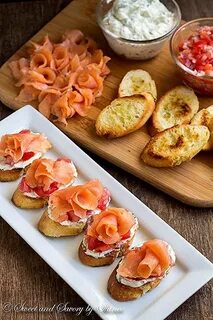 Закуска с копченым сыром