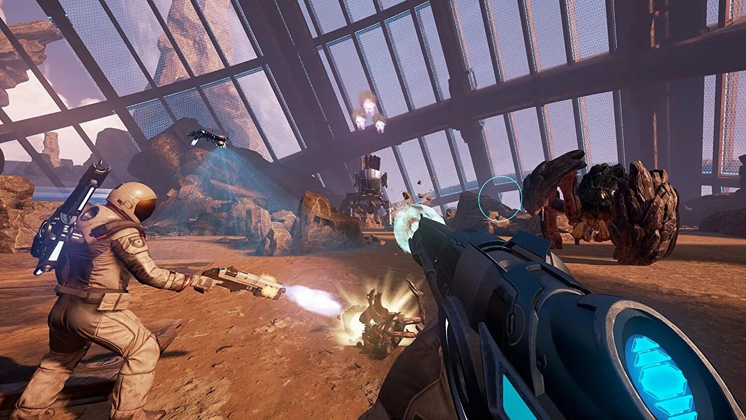 Farpoint ps4. Farpoint VR. Ps4 VR игры. Шутер от первого лица.