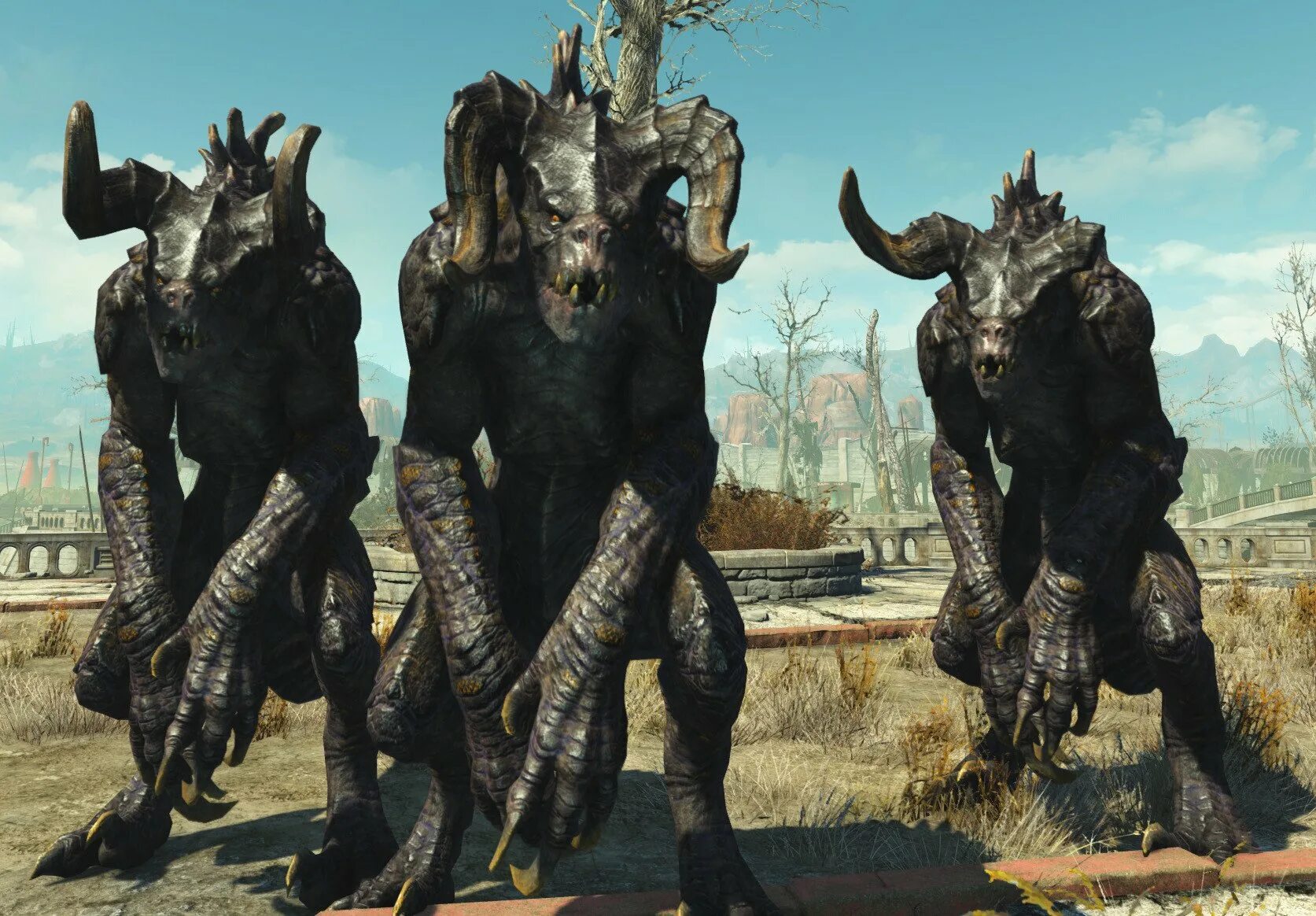 Fallout deathclaw. Фоллаут 4 легендарный коготь смерти.